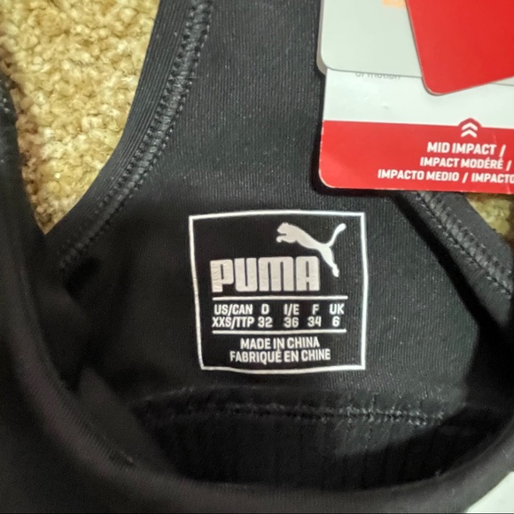 NWT Puma Mid Impact Sport’s Bra - Picture 5 of 5